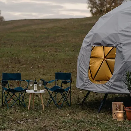 Glamping In Der Zeche Ewald Herten Campsite *