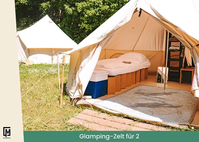 Glamping In Der Zeche Ewald 营地 黑尔滕