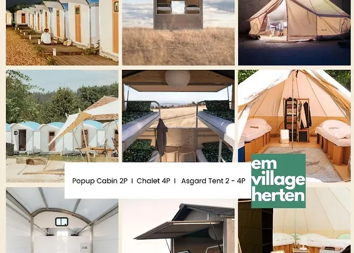 营地 Glamping In Der Zeche Ewald 黑尔滕