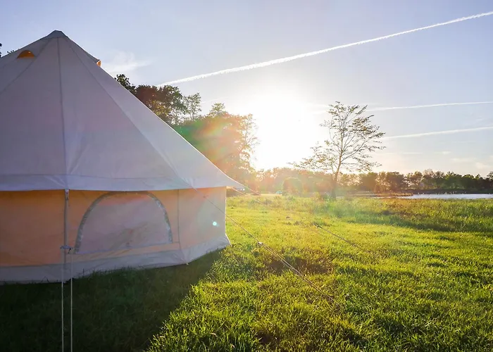Glamping In Der Zeche Ewald 营地