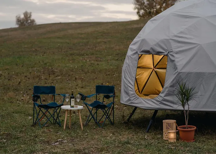 Glamping In Der Zeche Ewald 营地 *